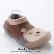Animal Sock Shoes - Brown Bear