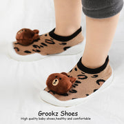 Baby Doll Sock Shoes - Spoty Bear