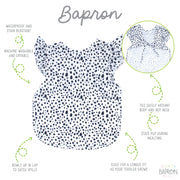 Organic Dot Flutter Bapron