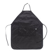 Solid Black Minimalist Apron - fits sizes youth small through adult 2XL