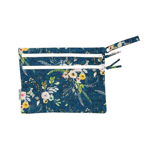 Boho Floral - Waterproof Wet Bag (For mealtime, on-the-go, and more!)