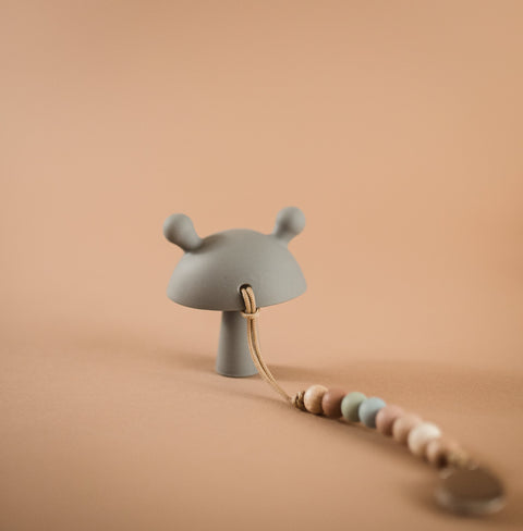 Mushroom Teether-Sand
