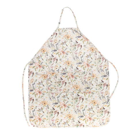 Delilah Floral Apron - fits sizes youth small through adult 2XL