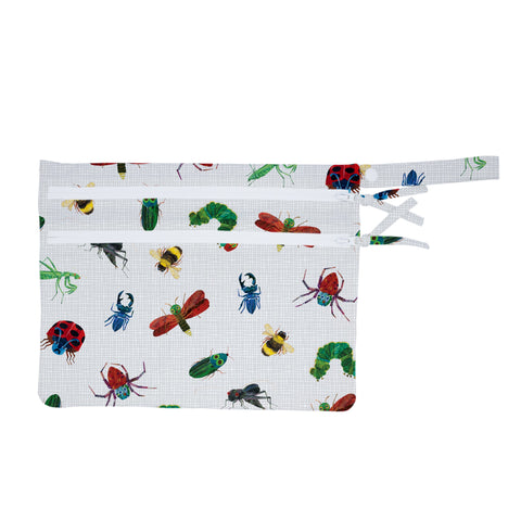Bug World - Waterproof Wet Bag (For mealtime, on-the-go, and more!) - from the World Of Eric Carle SALE