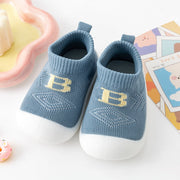 Baby "B" Sock Shoes - Blue