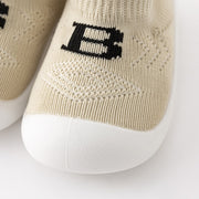 Baby "B" Sock Shoes - Khaki