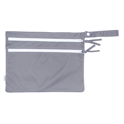 Solid Slate Minimalist - Waterproof Wet Bag (For mealtime, on-the-go, and more!)