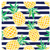 Summer Stripes - Pineapple - Waterproof Wet Bag (For mealtime, on-the-go, and more!)