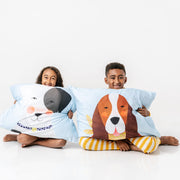 2-pack Dog Print Standard Size Pillowcases