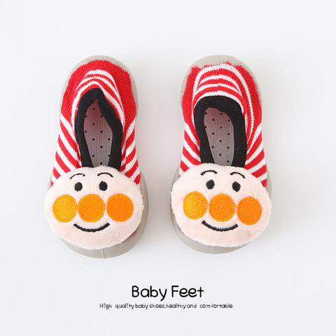 Baby Doll Sock Shoes - Silly Clown