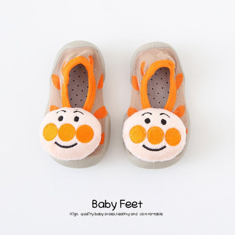Baby Doll Sock Shoes - Funny Clown