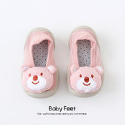 Baby Doll Sock Shoes - Pink Dog