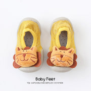 Baby Doll Sock Shoes - Funny Lion