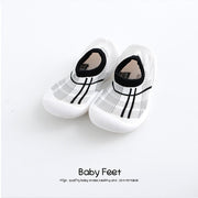 Baby Sock Shoes - Modern Gray