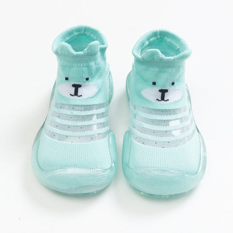 Baby Shoe Socks - Baby Blue Bear