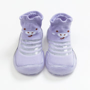 Baby Shoe Socks - Purple Pig