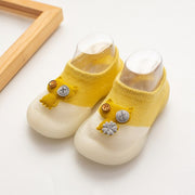 Baby Owl Shoes - Yellow