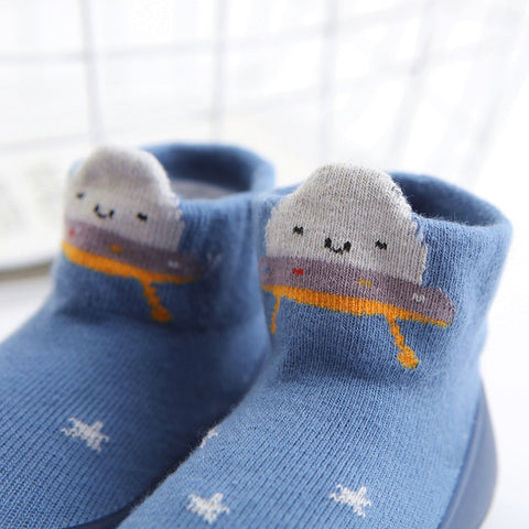 Baby Pattern Sock Shoes - UFO Alien